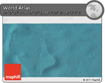 Satellite 3D Map of the Area around 39° 12' 22" S, 144° 34' 29" E