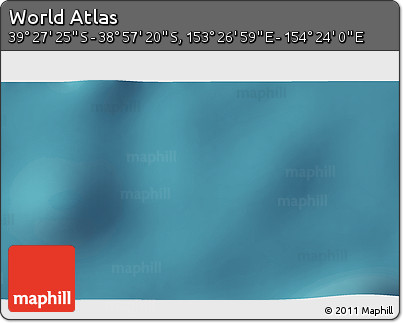 Satellite 3D Map of the Area around 39° 12' 22" S, 153° 55' 30" E