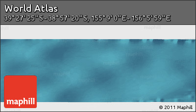 Satellite Panoramic Map of the Area around 39° 12' 22" S, 155° 37' 30" E