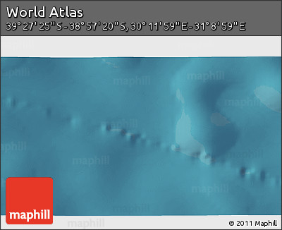 Satellite 3D Map of the Area around 39° 12' 22" S, 30° 40' 29" E