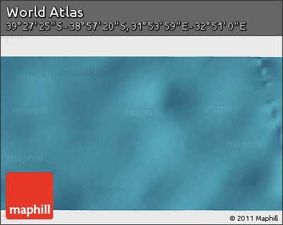 Satellite 3D Map of the Area around 39° 12' 22" S, 32° 22' 30" E