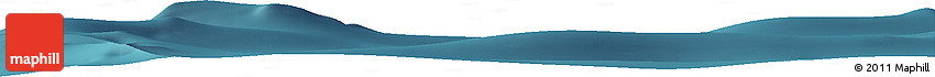 Satellite Horizon Map of the Area around 39° 12' 22" S, 46° 49' 30" E