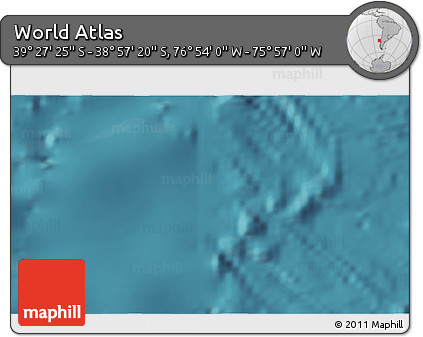 Satellite 3D Map of the Area around 39° 12' 22" S, 76° 25' 30" W