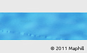 Physical Panoramic Map of the area around 39° 12' 22" S, 83° 22' 30" E