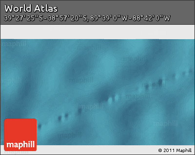 Satellite 3D Map of the Area around 39° 12' 22" S, 89° 10' 30" W