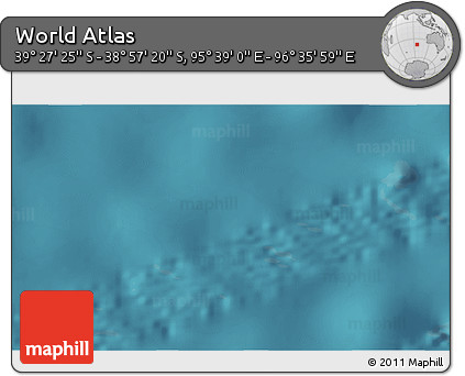 Satellite 3D Map of the Area around 39° 12' 22" S, 96° 7' 30" E