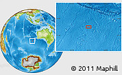 Physical Location Map of the area around 39° 39' 14" S, 104° 37' 30" E