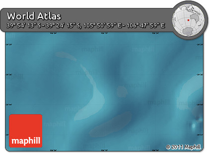 Satellite Map of the Area around 39° 39' 14" S, 106° 19' 29" E
