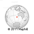 Outline Map of the Area around 39° 39' 14" S, 108° 52' 30" E, rectangular outline