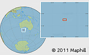 Savanna Style Location Map of the area around 39° 39' 14" S, 125° 52' 30" E