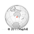 Outline Map of the Area around 39° 39' 14" S, 132° 40' 30" E, rectangular outline
