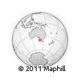 Outline Map of the Area around 39° 39' 14" S, 139° 28' 29" E, rectangular outline