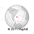Outline Map of the Area around 39° 39' 14" S, 40° 43' 30" W, rectangular outline