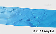 Political Panoramic Map of the area around 39° 39' 14" S, 54° 19' 30" W
