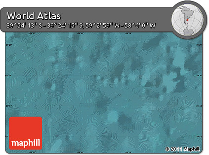 Satellite Map of the Area around 39° 39' 14" S, 58° 34' 30" W