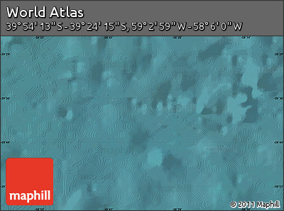 Satellite Map of the Area around 39° 39' 14" S, 58° 34' 30" W