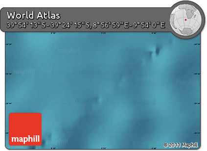 Satellite Map of the Area around 39° 39' 14" S, 9° 25' 30" E