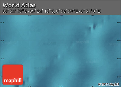 Satellite Map of the Area around 39° 39' 14" S, 9° 25' 30" E