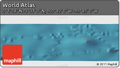 Satellite Panoramic Map of the Area around 3° 19' 33" N, 100° 13' 29" W