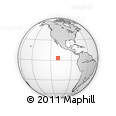 Outline Map of the Area around 3° 19' 33" N, 109° 34' 29" W, rectangular outline