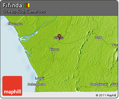 Physical 3D Map of Fifinda