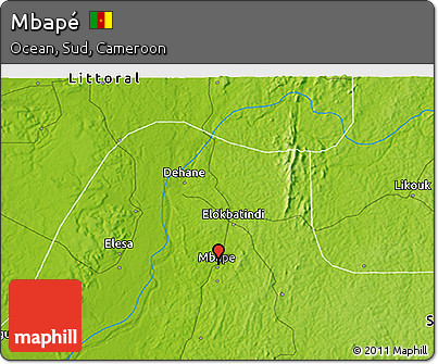 Physical 3D Map of Mbapé