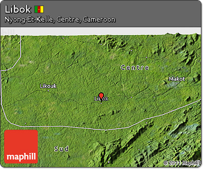 Satellite 3D Map of Libok