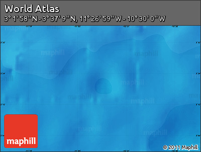 Political Map of the Area around 3° 19' 33" N, 10° 58' 29" W