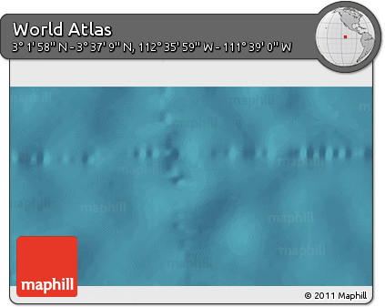 Satellite 3D Map of the Area around 3° 19' 33" N, 112° 7' 30" W