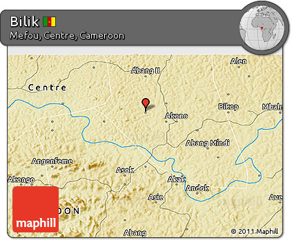 Physical 3D Map of Bilik