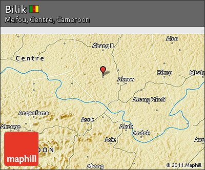 Physical 3D Map of Bilik