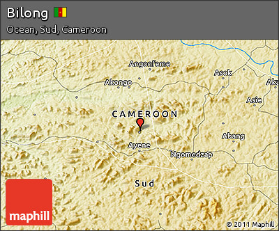 Physical 3D Map of Bilong