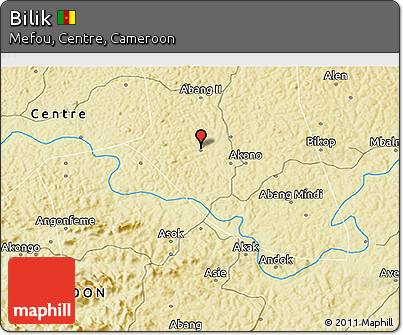 Physical 3D Map of Bilik