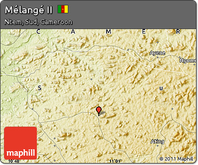 Physical Map of Mélangé II