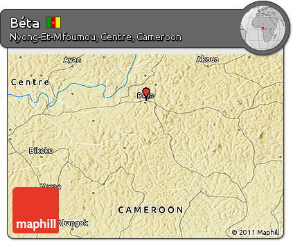 Physical 3D Map of Béta