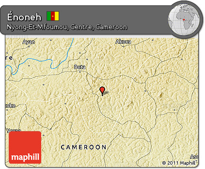 Physical 3D Map of Énoneh