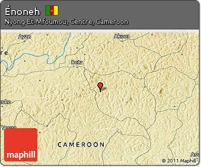 Physical 3D Map of Énoneh