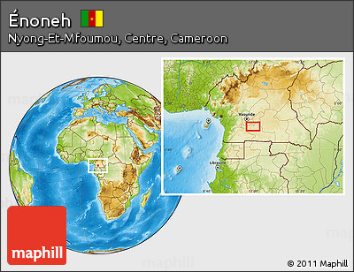 Physical Location Map of Énoneh