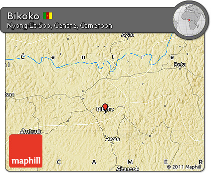 Physical Map of Bikoko
