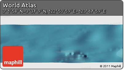 Satellite Panoramic Map of the Area around 3° 19' 33" N, 123° 19' 29" E