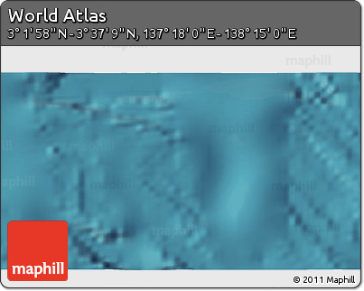 Satellite 3D Map of the Area around 3° 19' 33" N, 137° 46' 30" E