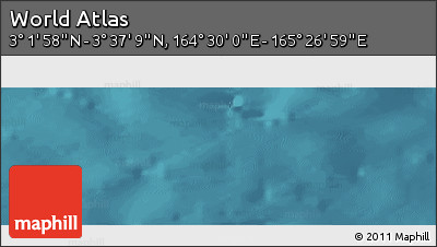 Satellite Panoramic Map of the Area around 3° 19' 33" N, 164° 58' 29" E