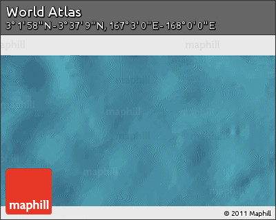 Satellite 3D Map of the Area around 3° 19' 33" N, 167° 31' 30" E