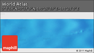 Physical Panoramic Map of the Area around 3° 19' 33" N, 170° 55' 30" E