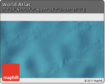 Satellite 3D Map of the Area around 3° 19' 33" N, 171° 46' 30" E