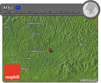 Satellite Map of Mbo