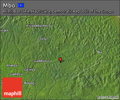 Satellite Map of Mbo