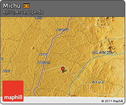 Physical 3D Map of Michu