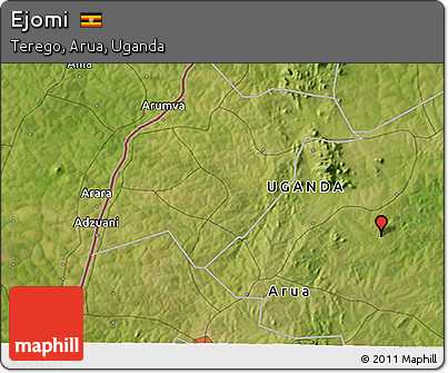 Satellite 3D Map of Ejomi