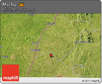 Satellite 3D Map of Michu